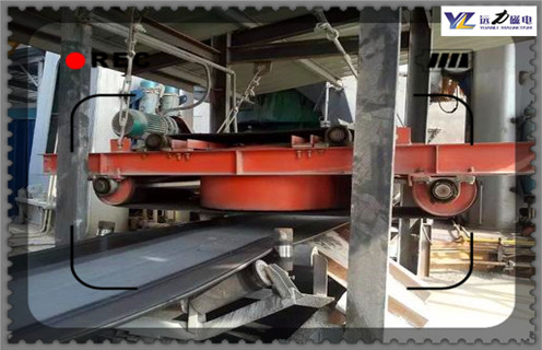 自卸式電磁除鐵器，新疆自冷自卸式電磁除鐵器_技術(shù)參數(shù)_新疆自冷自卸式電磁除鐵器工作原理_國(guó)家標(biāo)準(zhǔn)生產(chǎn)廠家 