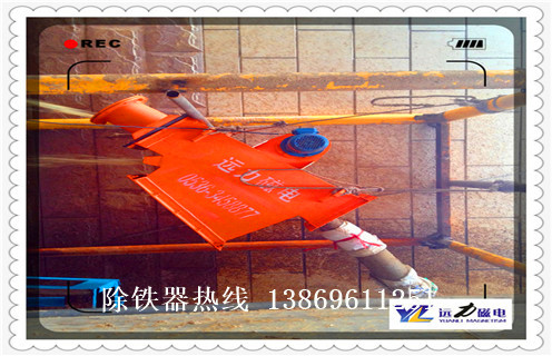 法蘭管道除鐵器，福建法蘭式管道除鐵器_遠(yuǎn)力福建法蘭式管道除鐵器廠家作規(guī)程12000高斯 可定制工作原理_安裝示意圖