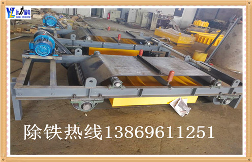 電磁自卸除鐵器，遼寧電磁自卸式除鐵器技術(shù)參數(shù)工作視頻_國家標準_遼寧電磁自卸式除鐵器技術(shù)參數(shù)訂做配電箱型號
